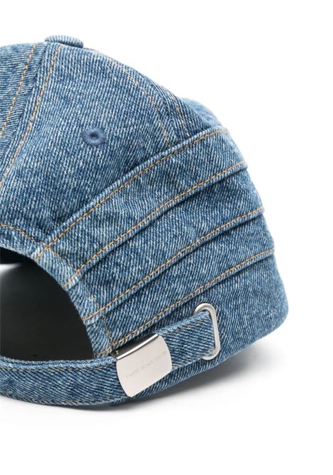 Cappello da baseball denim in blu Feng chen wang - unisex FENG CHEN WANG | FUF18AC06BL